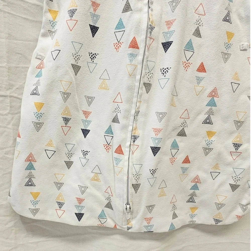 HALO SleepSack Swaddle Kids Small White Triangle Geometric‎ Wearable Blanket